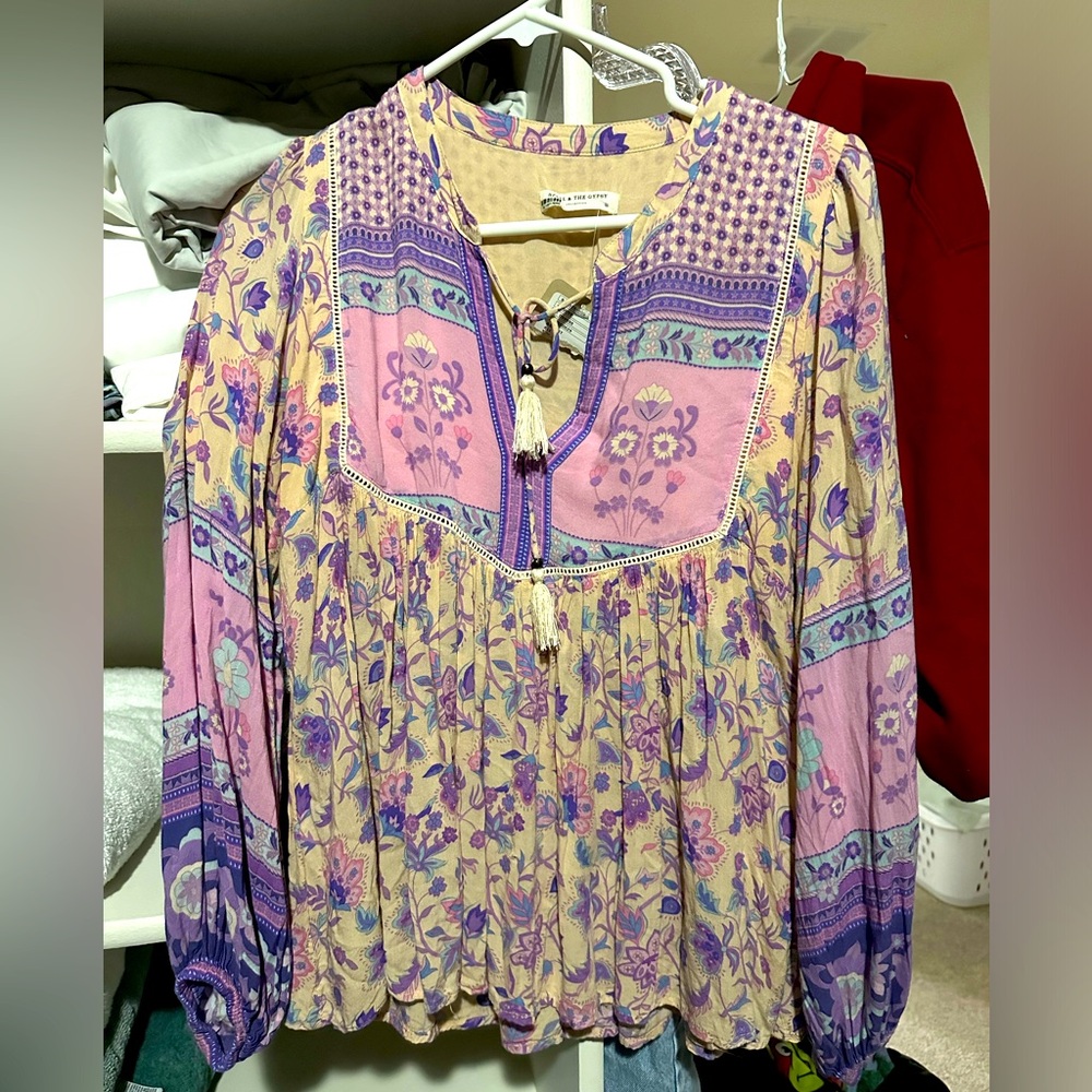 Spell Portobello blouse. NWT